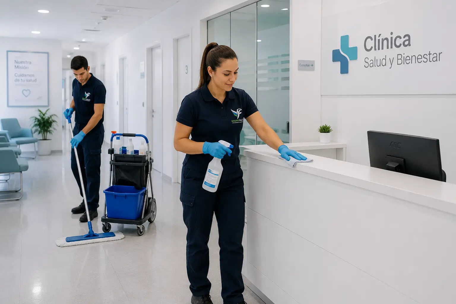 LIMPIEZA PARA CLINICAS Y CENTROS SANITARIOS
