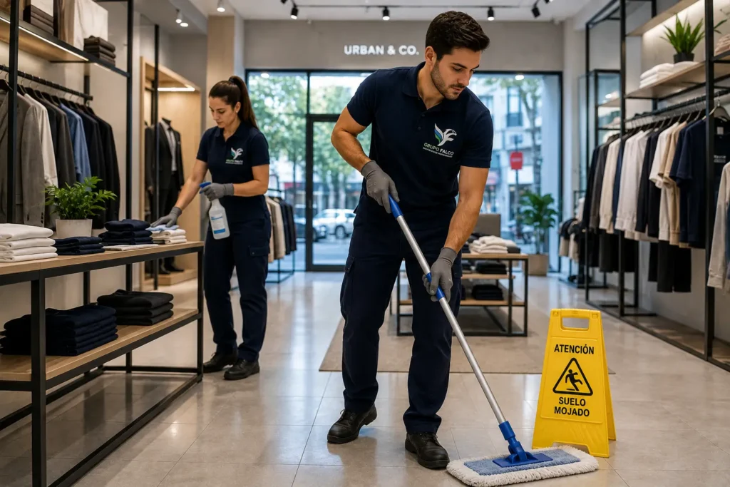 LIMPIEZA DE LOCALES COMERCIALES MADRID